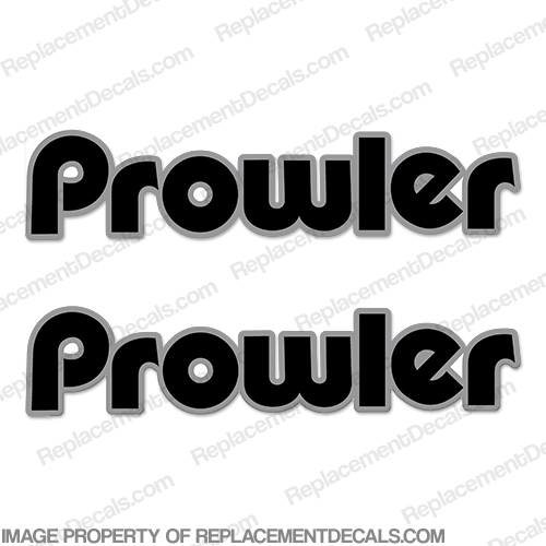 Fleetwood Prowler Logo RV Decals (Set of 2) - 2 Color INCR10Aug2021