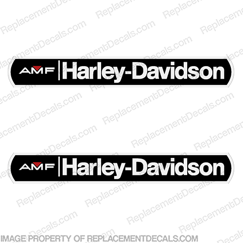 AMF Harley-Davidson Decals - Set of 2  harley, davidson, INCR10Aug2021