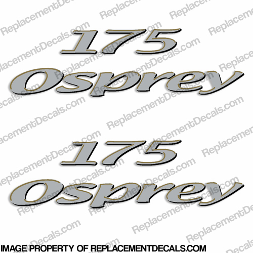 Aquasport Osprey 175 Boat Decals - (Set of 2) INCR10Aug2021