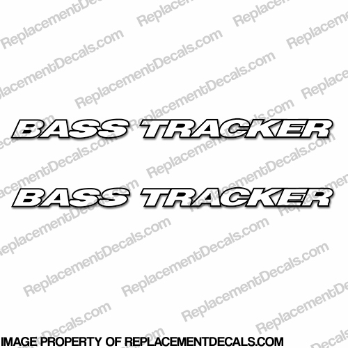 Bass Tracker Logo Decals (Set of 2) INCR10Aug2021