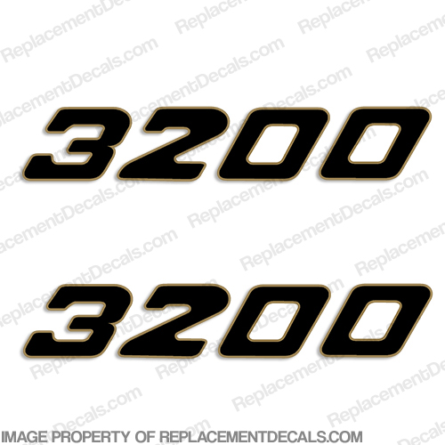 Century Boats 3200 Logo Decals (Set of 2) INCR10Aug2021