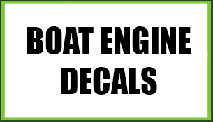 Boat Engine Decals