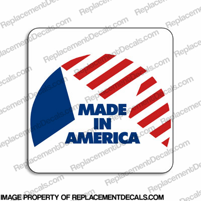 Made in America Decal INCR10Aug2021