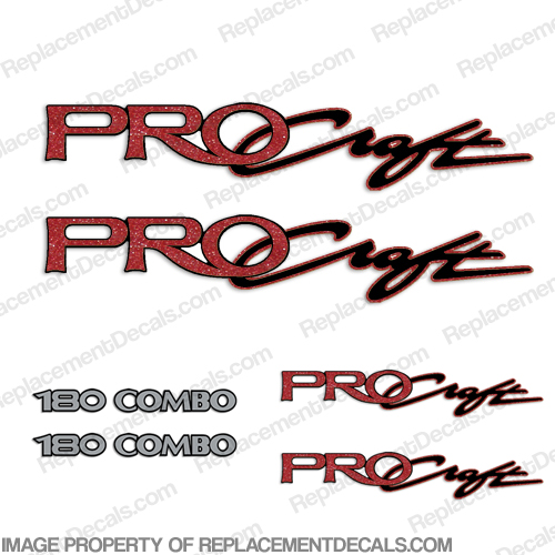 Pro Craft Boats Logo Decal Package procraft, pro-craft, INCR10Aug2021