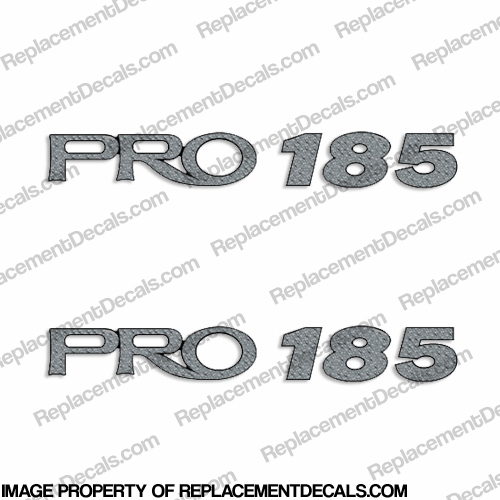 ProCraft Pro 185 Decals - Set of 2 procraft, pro-craft, INCR10Aug2021