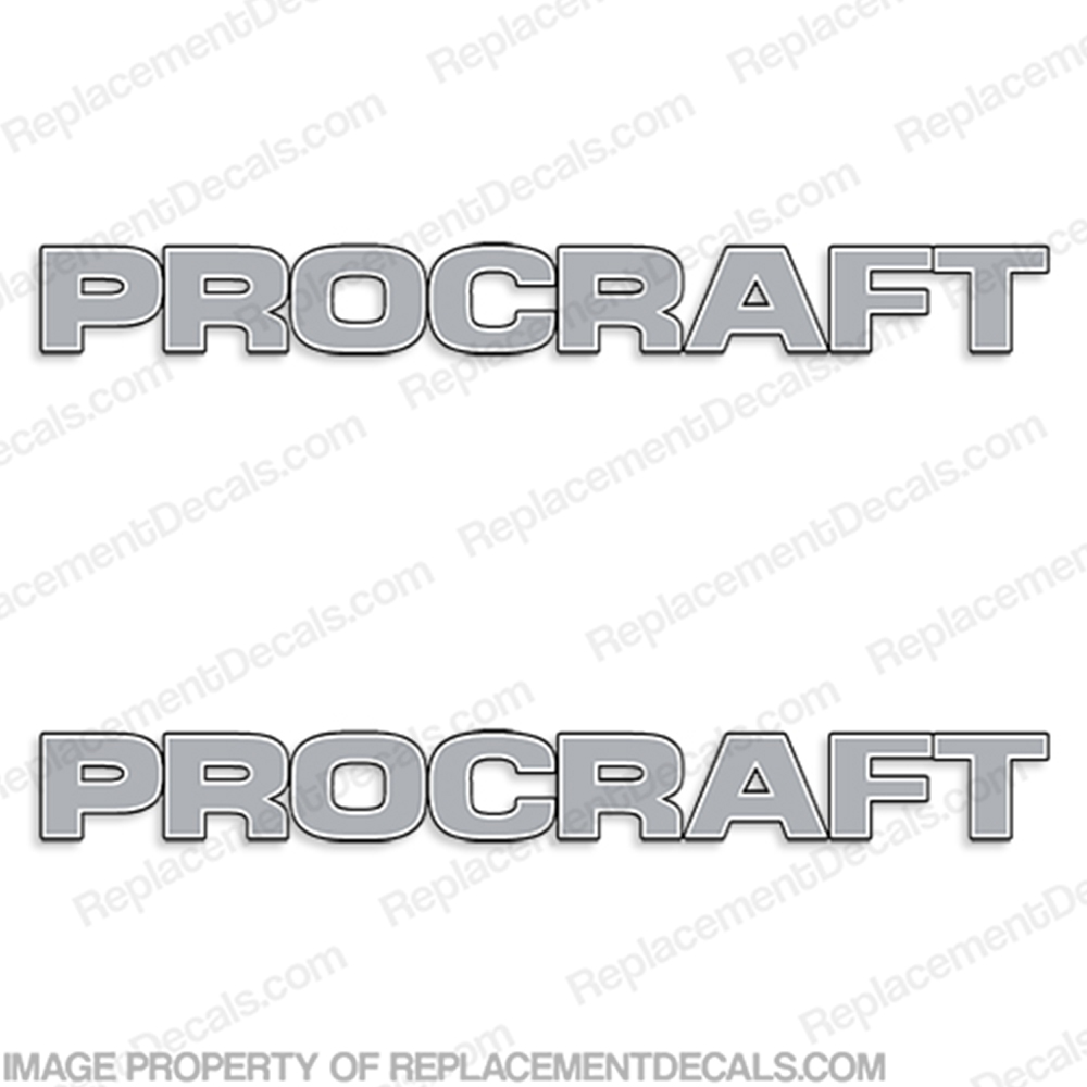 Pro Craft Logo Decals  procraft, pro-craft, INCR10Aug2021