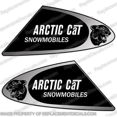 Arctic Cat Trailer Decals - Any Size! snowmobile, decals, arctic, cat, trailer, stickers, sticker, decal, kit, set