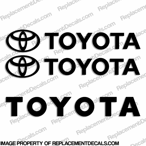 Toyota Forklift Decal Kit - Any Color! INCR10Aug2021