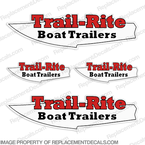 Trail-Rite Boat Trailer Decal Package INCR10Aug2021