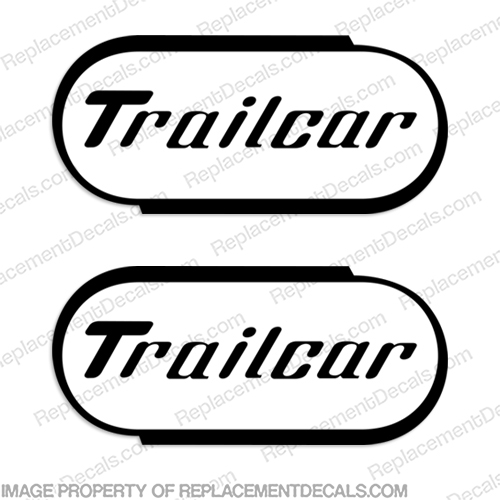 Trailcar Trailer Decals (Set of 2)  T, trailer, car,cratil, trailer, decal, stickers, decal, sticker , INCR10Aug2021